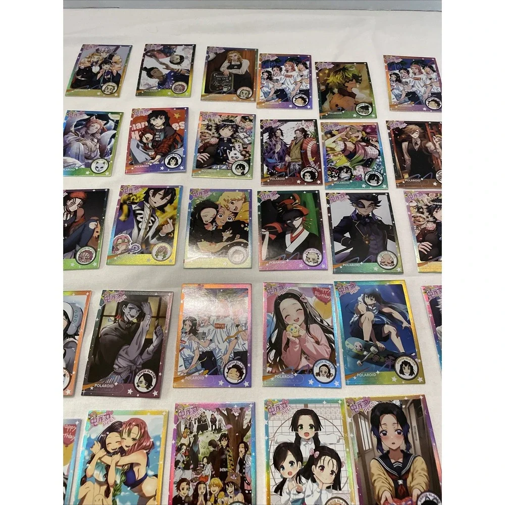 DZ Trading Cards Anime Demon Slayer Sailor Moon Etc‎ Set Of 40